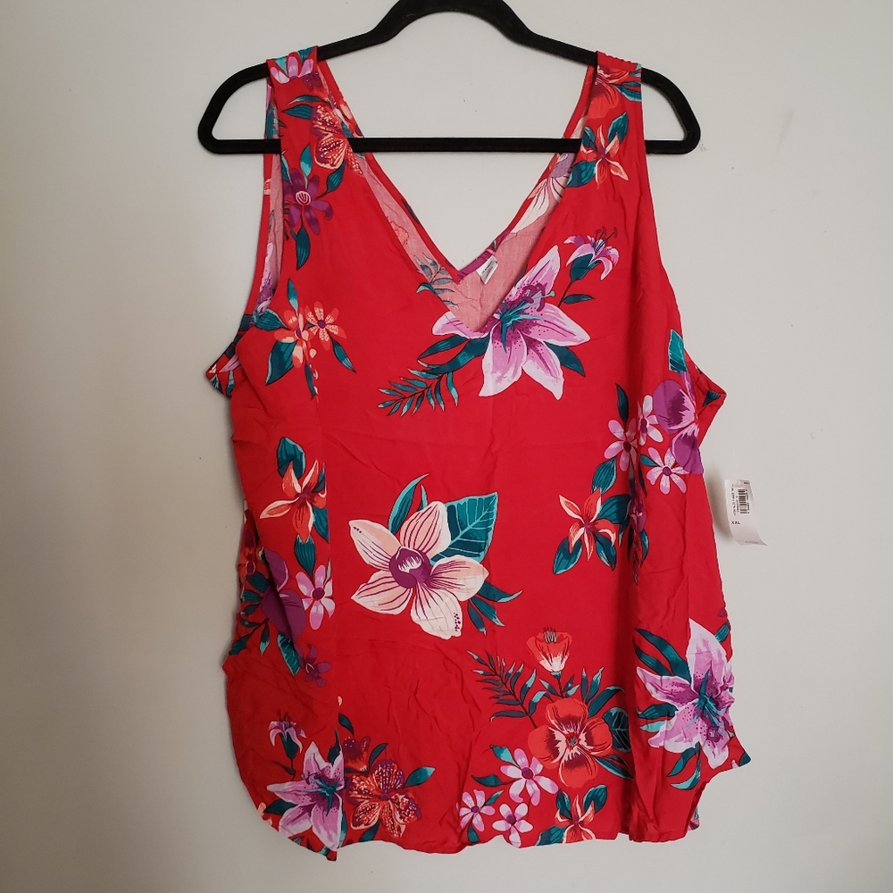 V Neck Tank Top